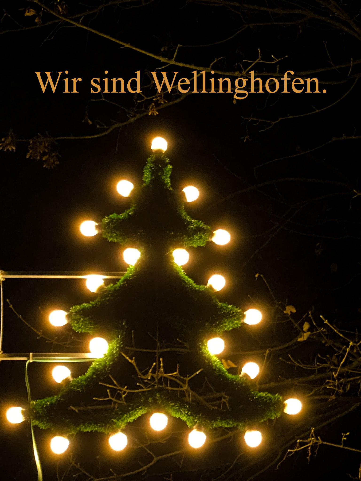 Wellinghofer Weihnachtsbeleuchtung der Werbegmeinschaft Wellinghofen mit Unterstützung der DEW21